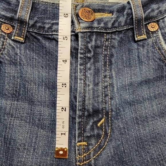 EUC Levis 514 Slim Straight 5 Pocket Size 12 Husky 32x27 - Picture 6 of 10